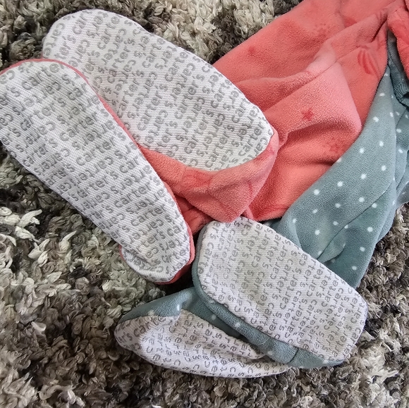 Carters 3T Warm Footie Pj Pajamas - Picture 5 of 5